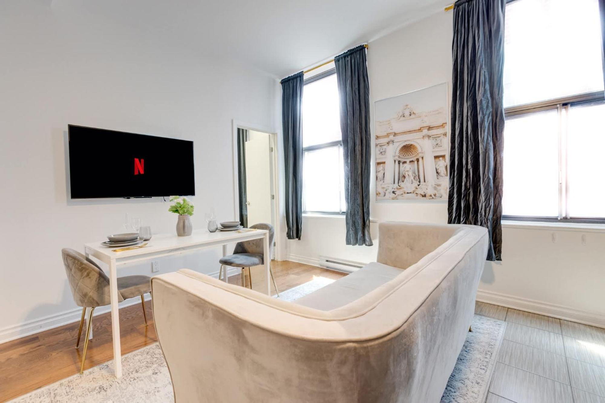 Apartament M11 - Stylish & Cozy 2Bdr In Plateau Montreal Zewnętrze zdjęcie