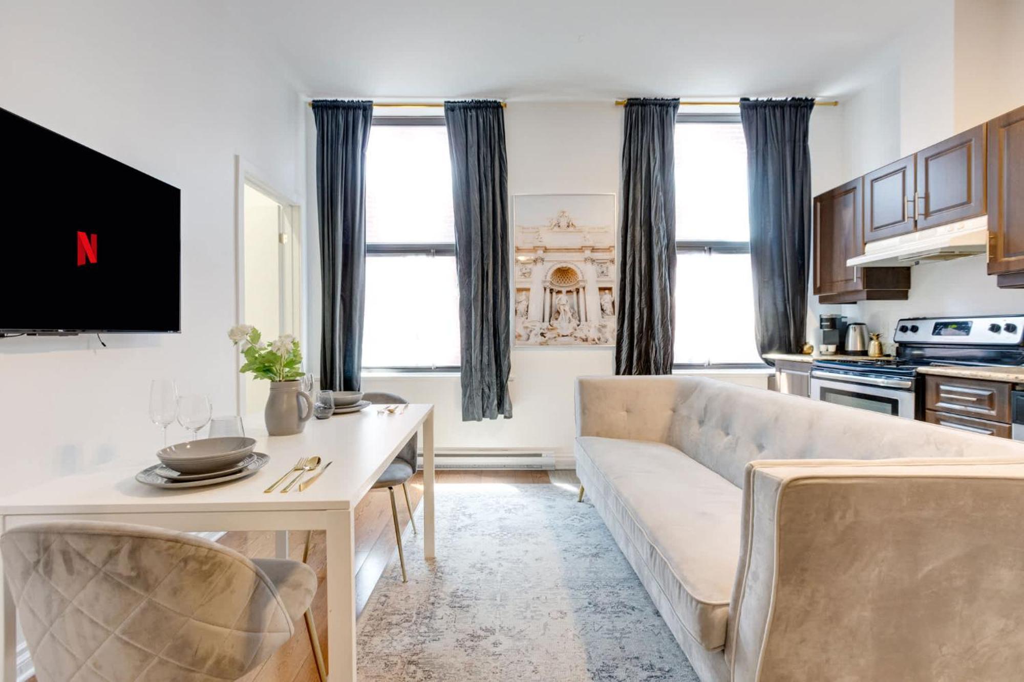 Apartament M11 - Stylish & Cozy 2Bdr In Plateau Montreal Zewnętrze zdjęcie