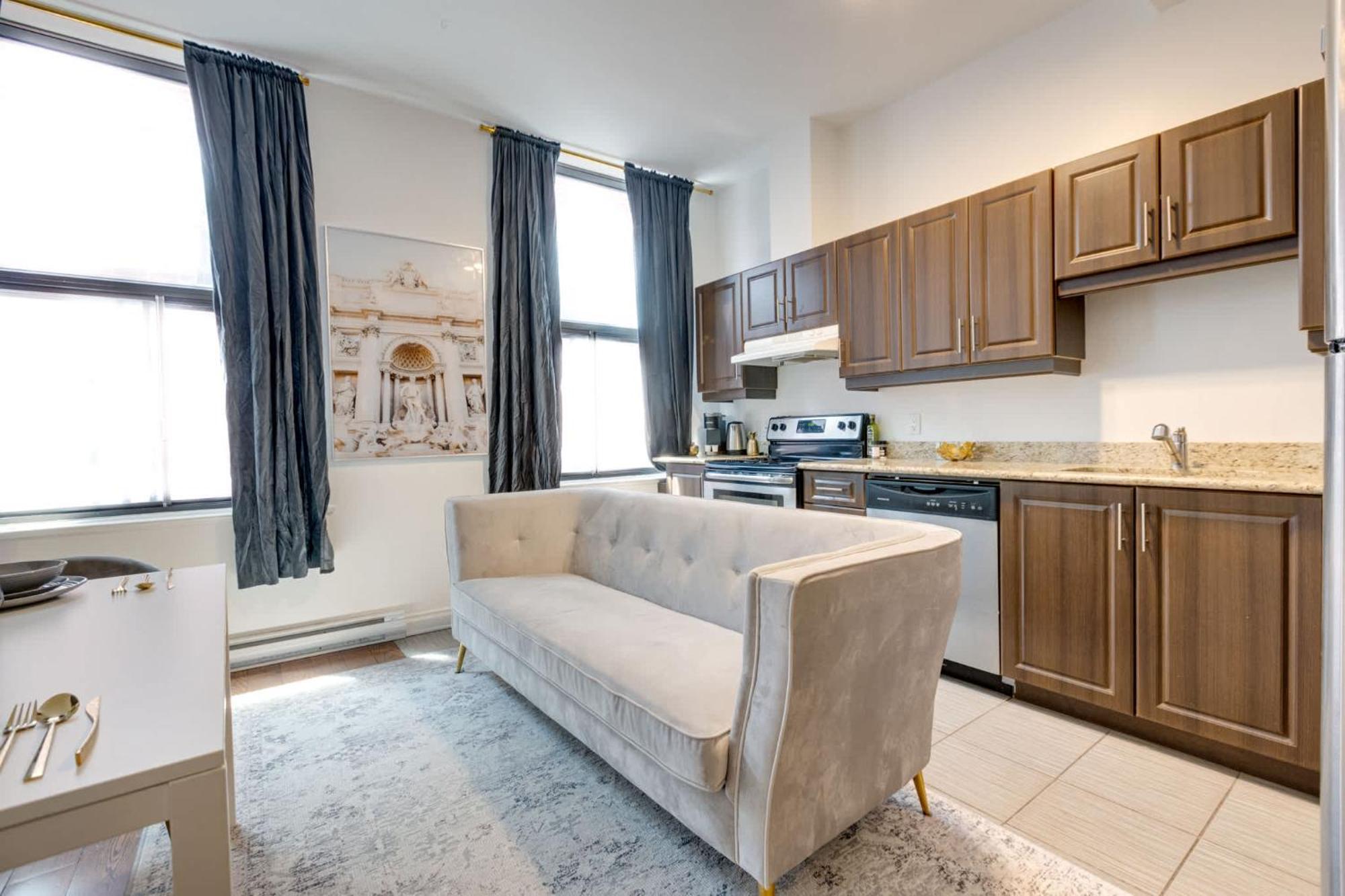 Apartament M11 - Stylish & Cozy 2Bdr In Plateau Montreal Zewnętrze zdjęcie